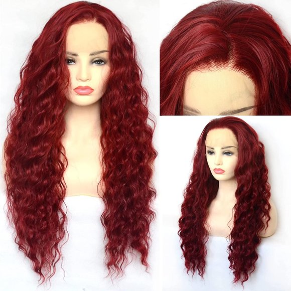 Burgundy Wig Red Wigs Lace Front Wig
